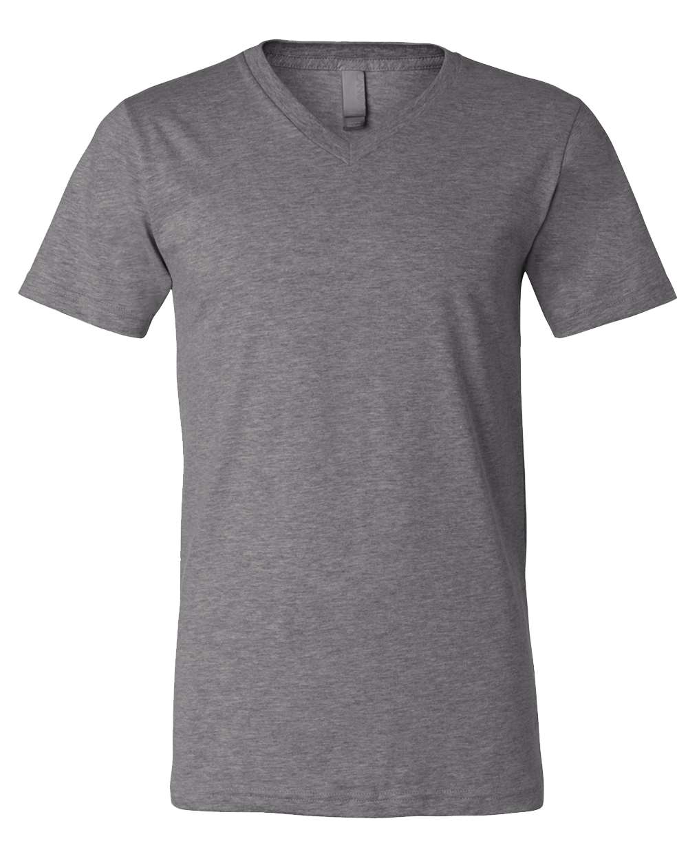 Heather CVC V-Neck Tee - 3005CVC