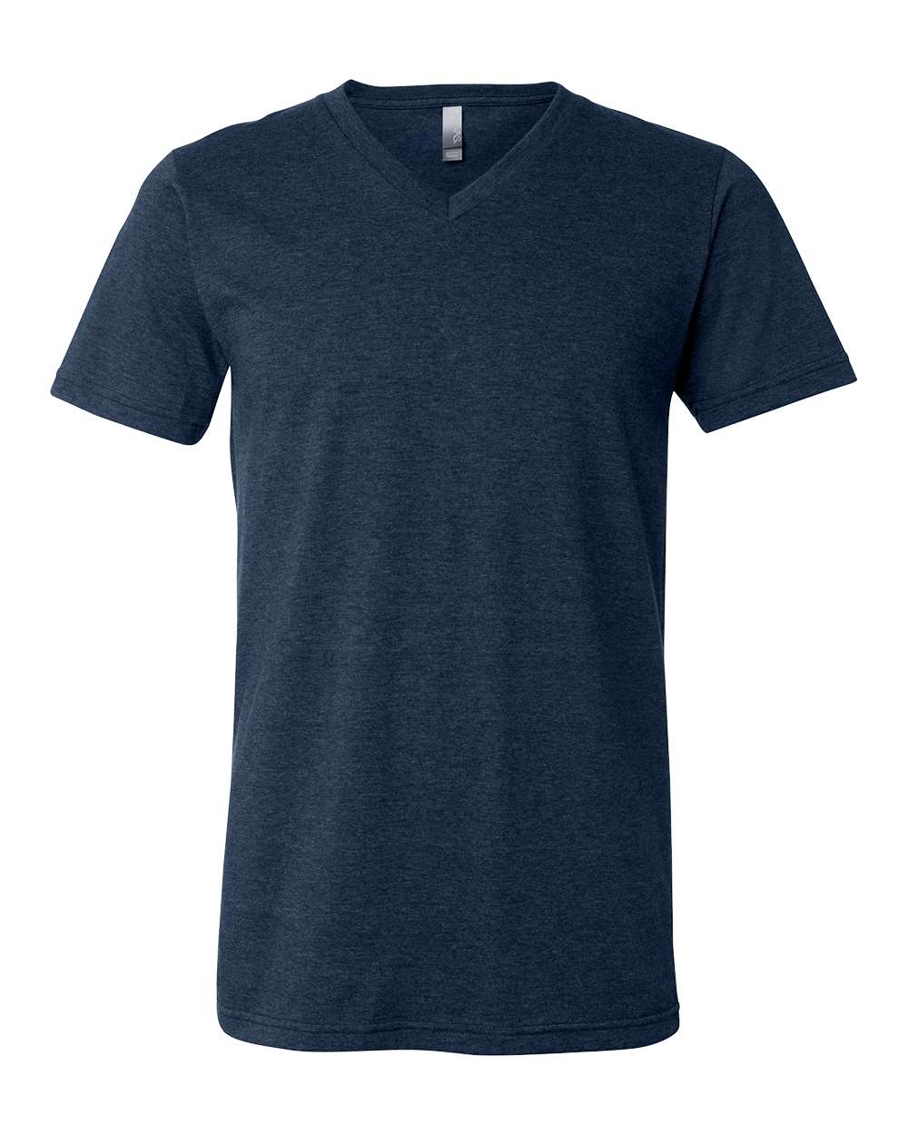 Heather CVC V-Neck Tee - 3005CVC