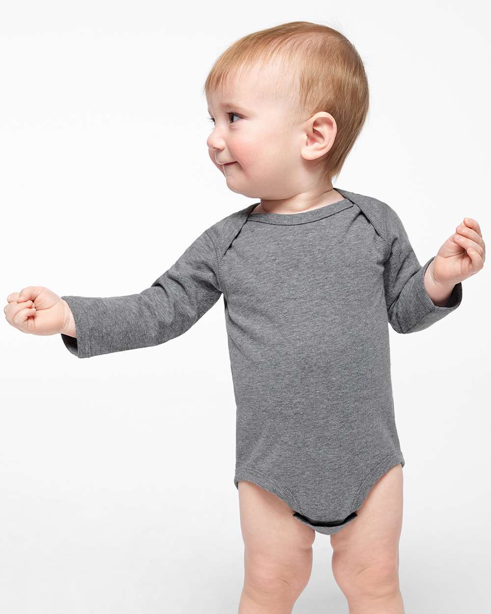Infant Fine Jersey Long Sleeve Bodysuit - 4421