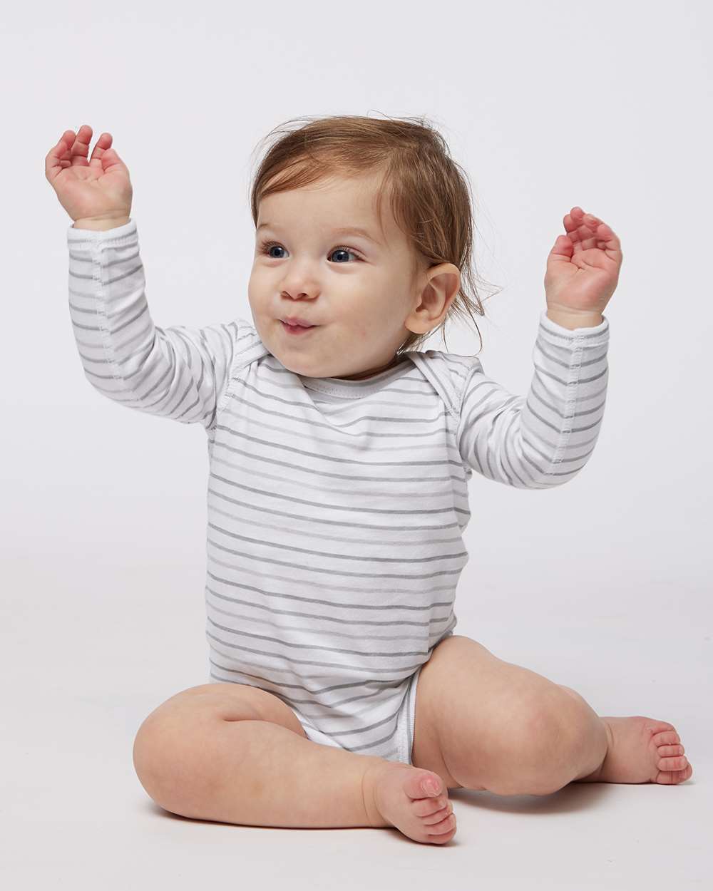 Infant Fine Jersey Long Sleeve Bodysuit - 4421