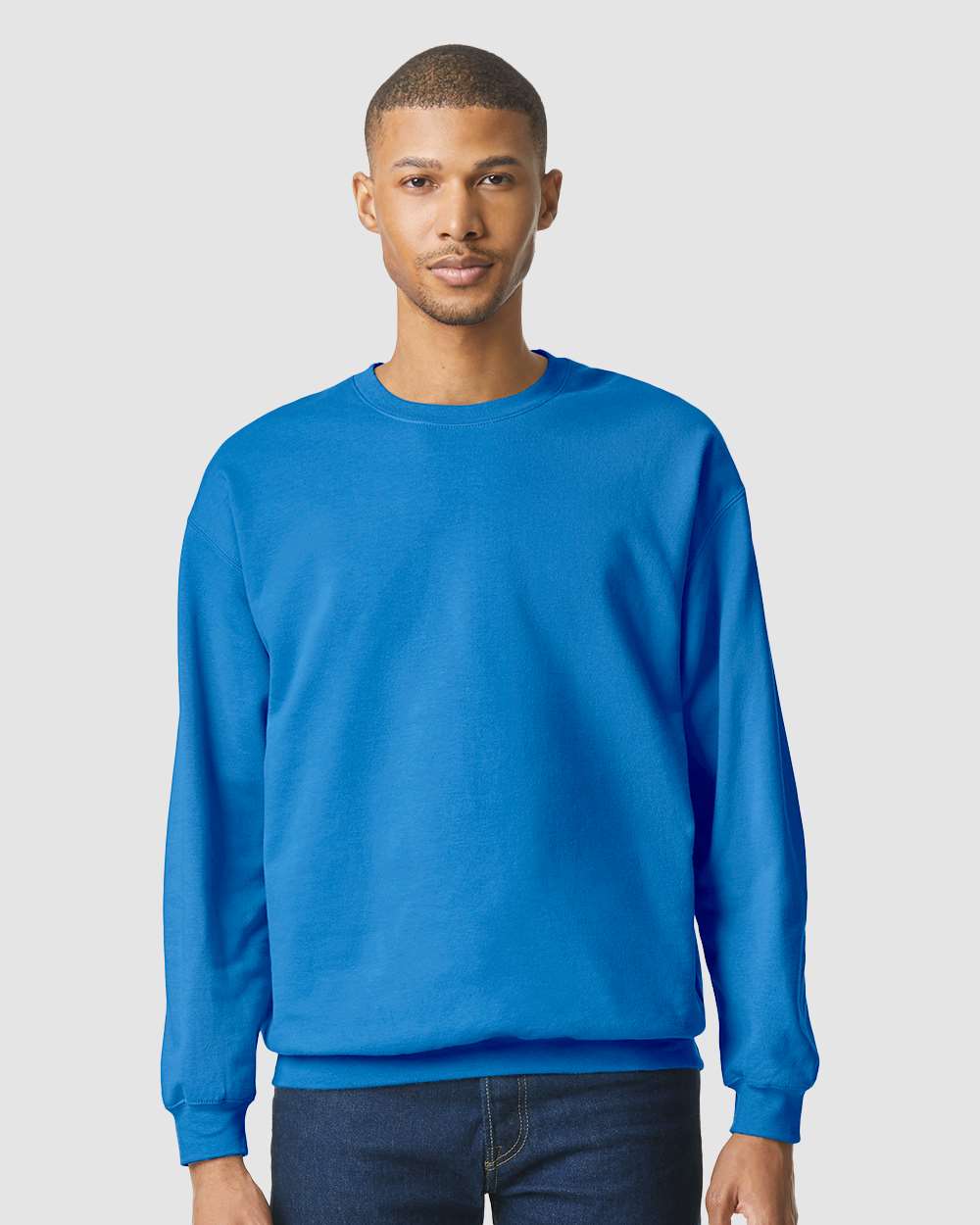 Softstyle® Midweight Crewneck Sweatshirt - SF000 (more colors #1)