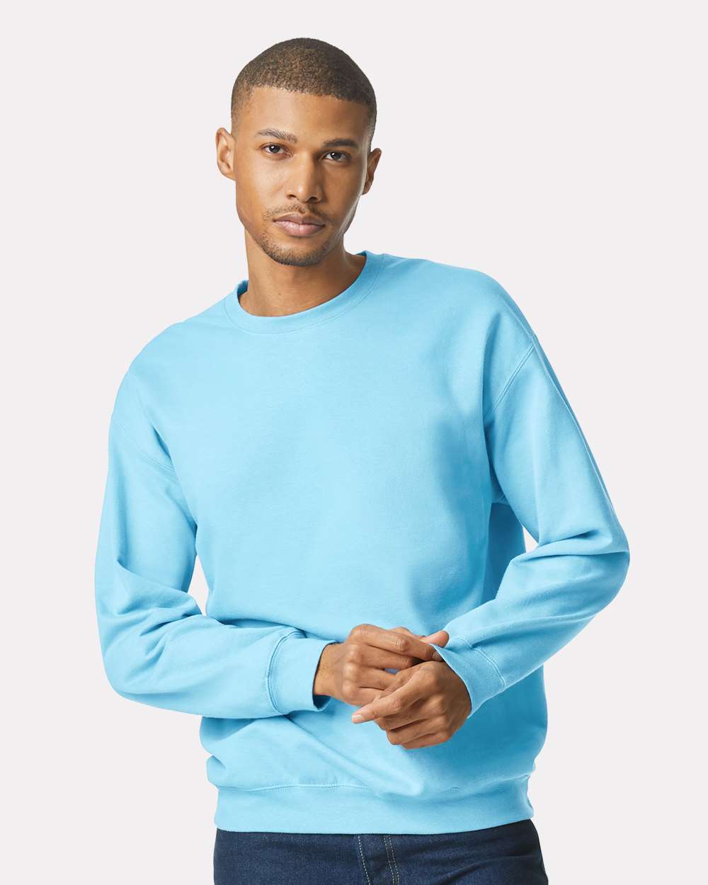 Softstyle® Midweight Crewneck Sweatshirt - SF000 (more colors #1)