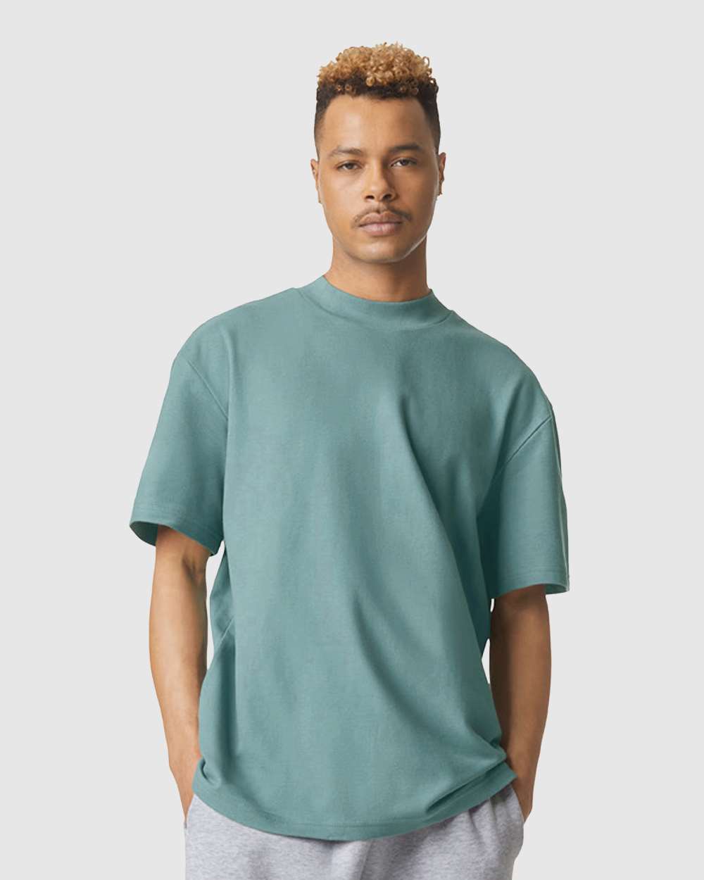 Pique Mockneck Tee - 1PQ