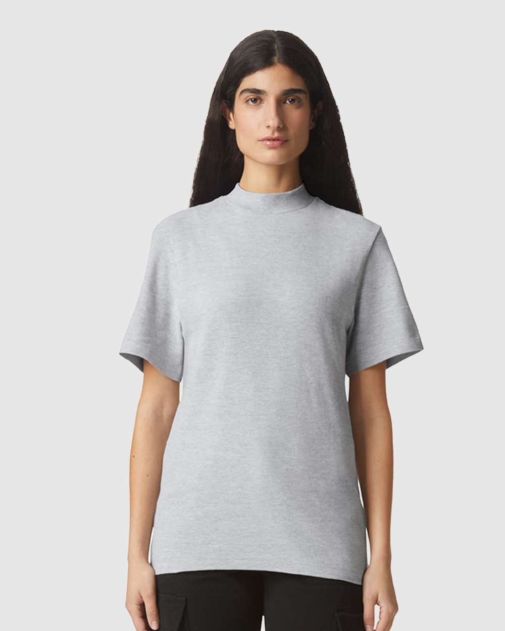 Pique Mockneck Tee - 1PQ