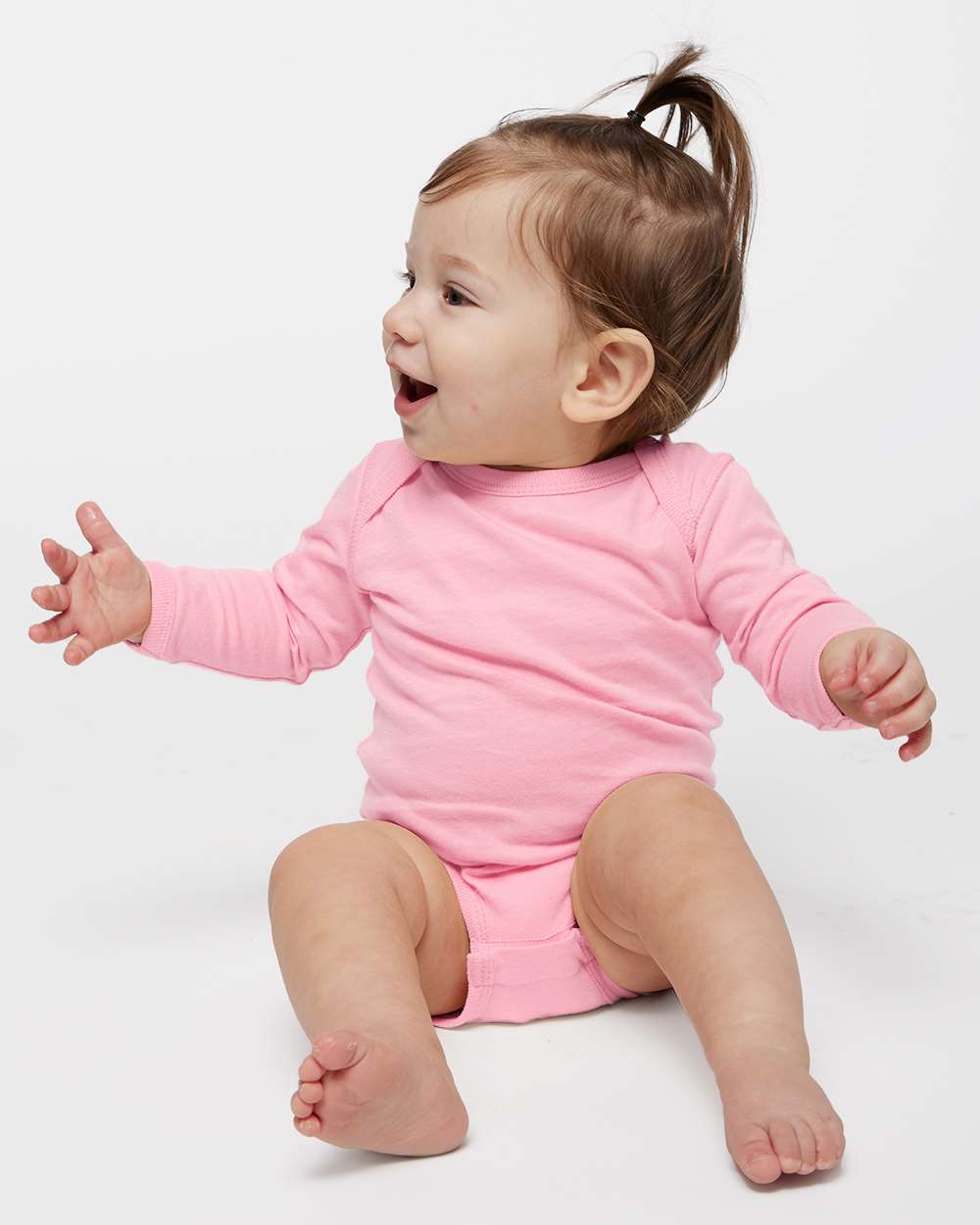 Infant Fine Jersey Long Sleeve Bodysuit - 4421