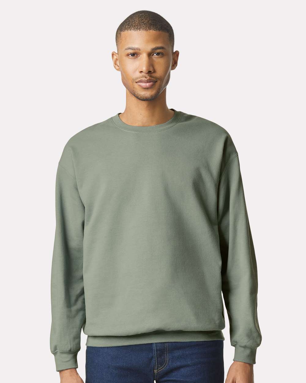 Softstyle® Midweight Crewneck Sweatshirt - SF000 (more colors #1)