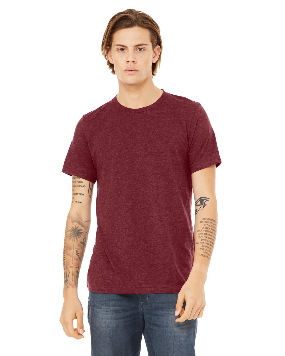Triblend Tee - 3413-BELLA + CANVAS-WowApparelNYC-blank apparel-nyc-clothing blanks