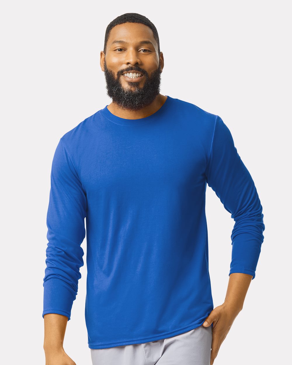 Performance® Long Sleeve T-Shirt - 42400-Gildan-WowApparelNYC-blank apparel-nyc-clothing blanks