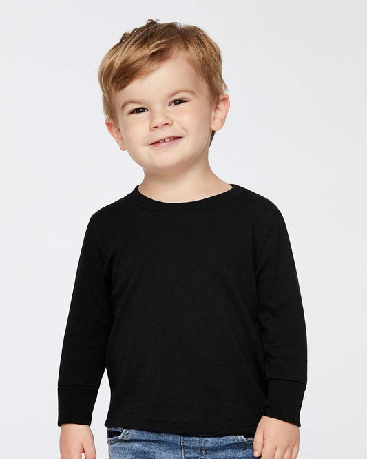 Toddler Cotton Jersey Long Sleeve Tee - 3311