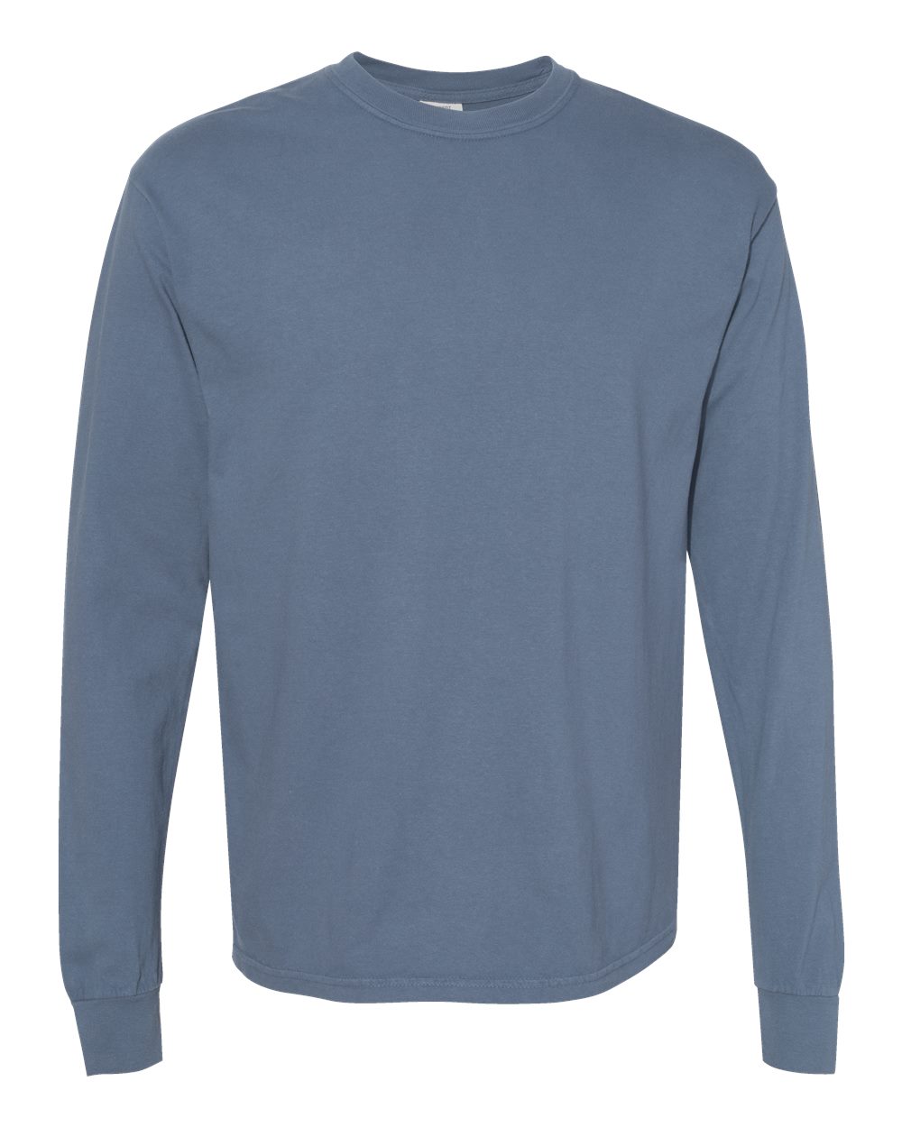 Garment-Dyed Heavyweight Long Sleeve T-Shirt - 6014