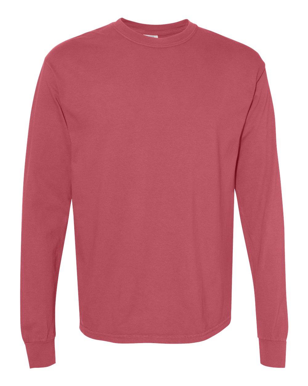 Garment-Dyed Heavyweight Long Sleeve T-Shirt - 6014