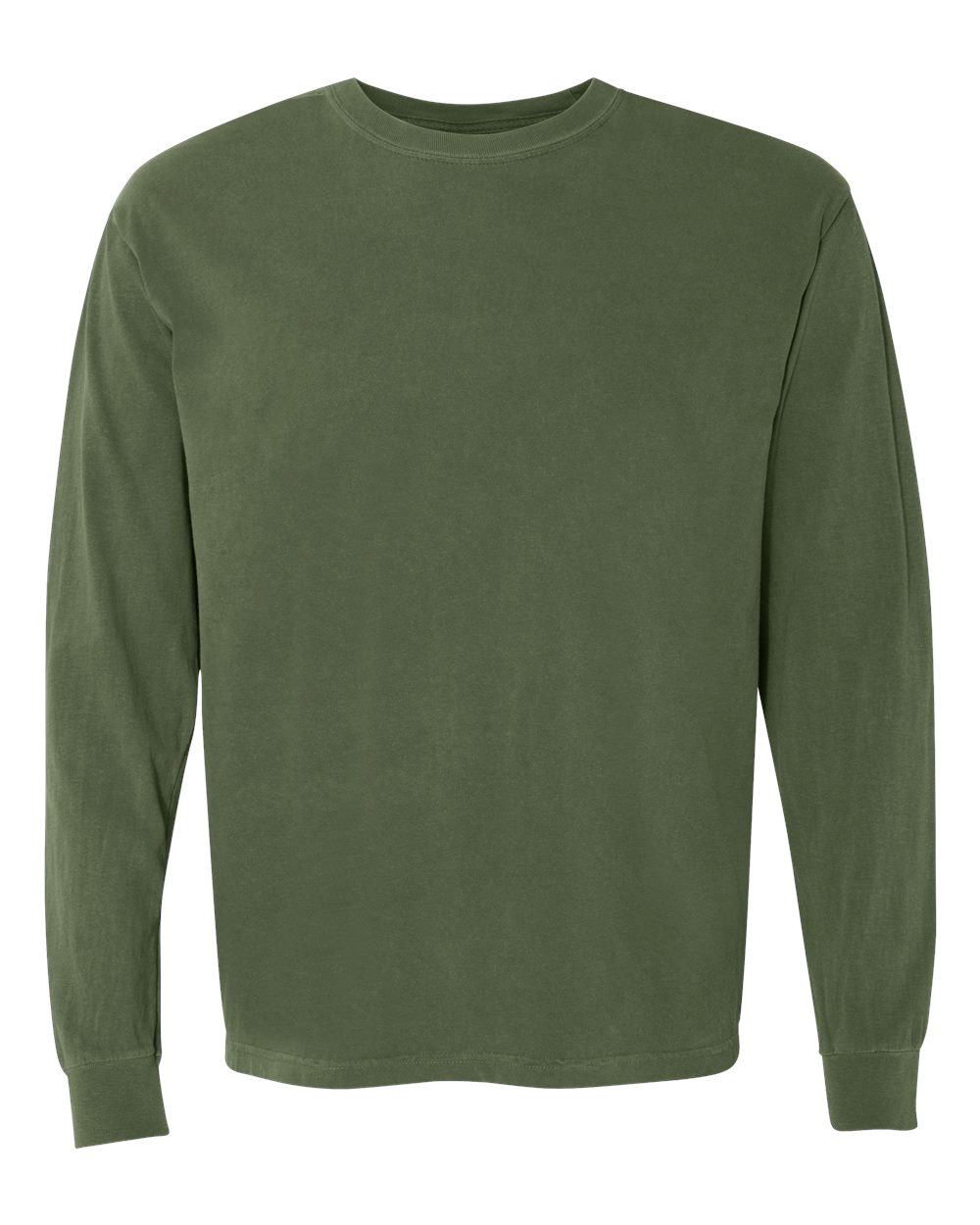 Garment-Dyed Heavyweight Long Sleeve T-Shirt - 6014
