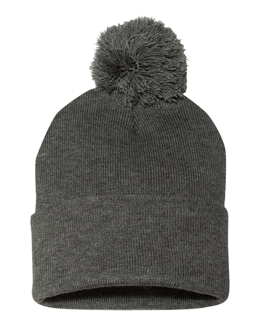 12" Pom-Pom Cuffed Beanie - SP15