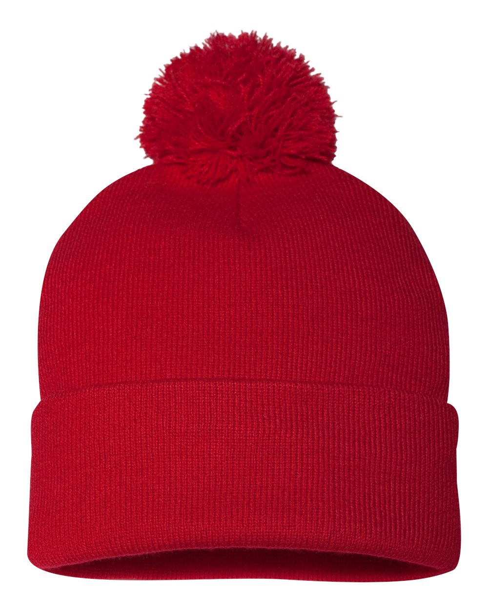 12" Pom-Pom Cuffed Beanie - SP15
