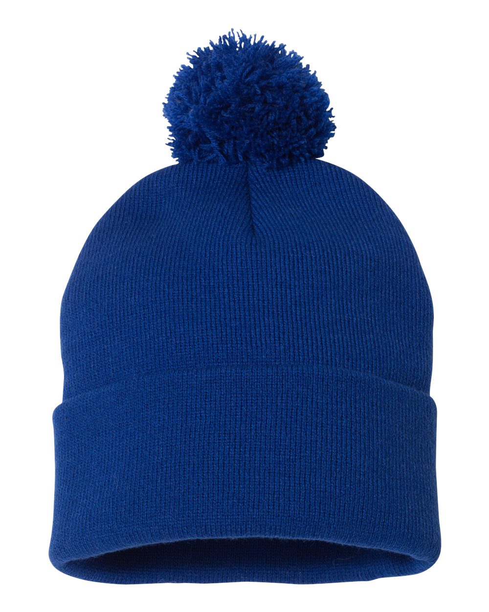 12" Pom-Pom Cuffed Beanie - SP15