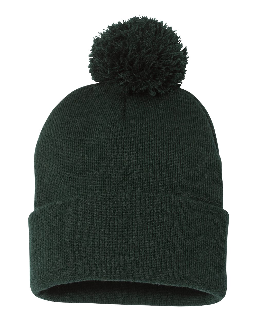 12" Pom-Pom Cuffed Beanie - SP15