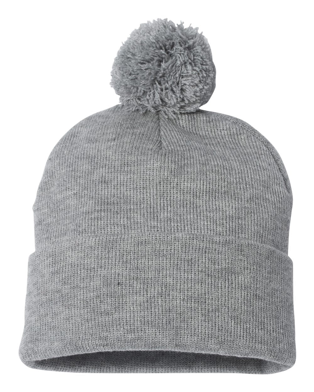 12" Pom-Pom Cuffed Beanie - SP15