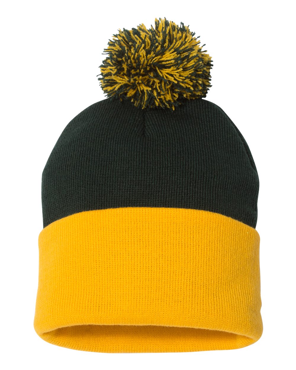 12" Pom-Pom Cuffed Beanie - SP15