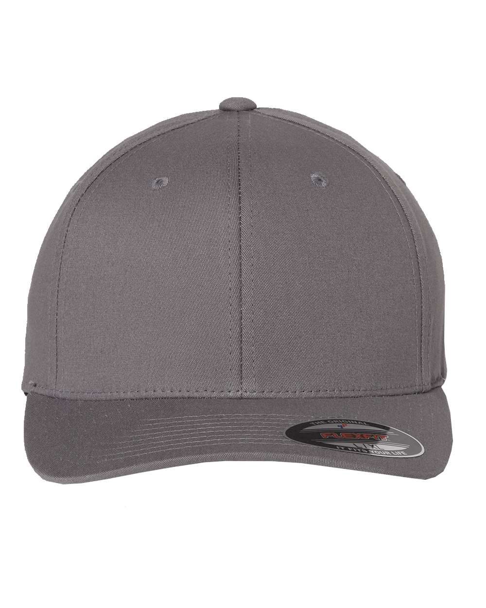 V-Flexfit® Cotton Twill Cap - 5001-Flexfit-WowApparelNYC-blank apparel-nyc-clothing blanks