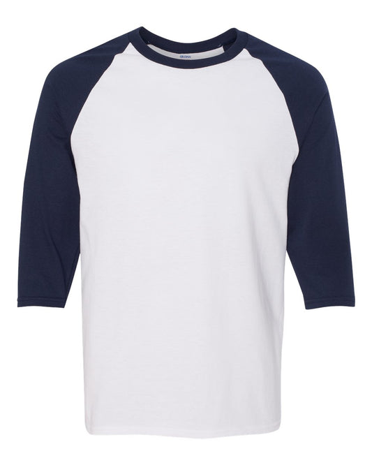 Heavy Cotton™ Raglan Three-Quarter Sleeve T-Shirt - 5700