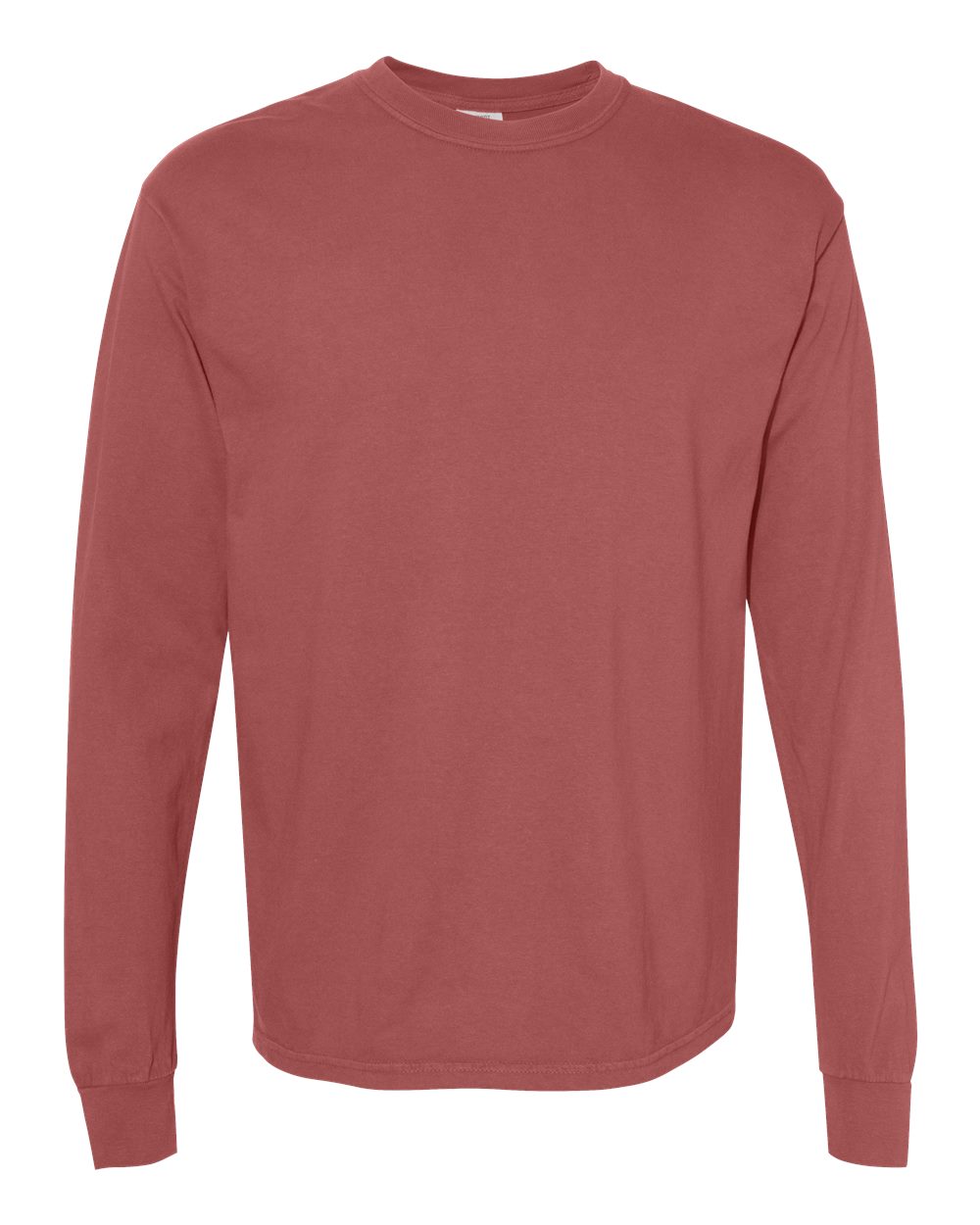Garment-Dyed Heavyweight Long Sleeve T-Shirt - 6014