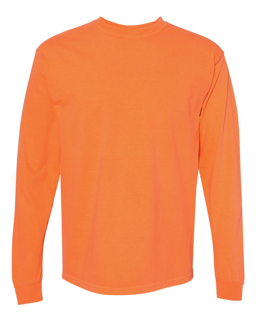 Garment-Dyed Heavyweight Long Sleeve T-Shirt - 6014