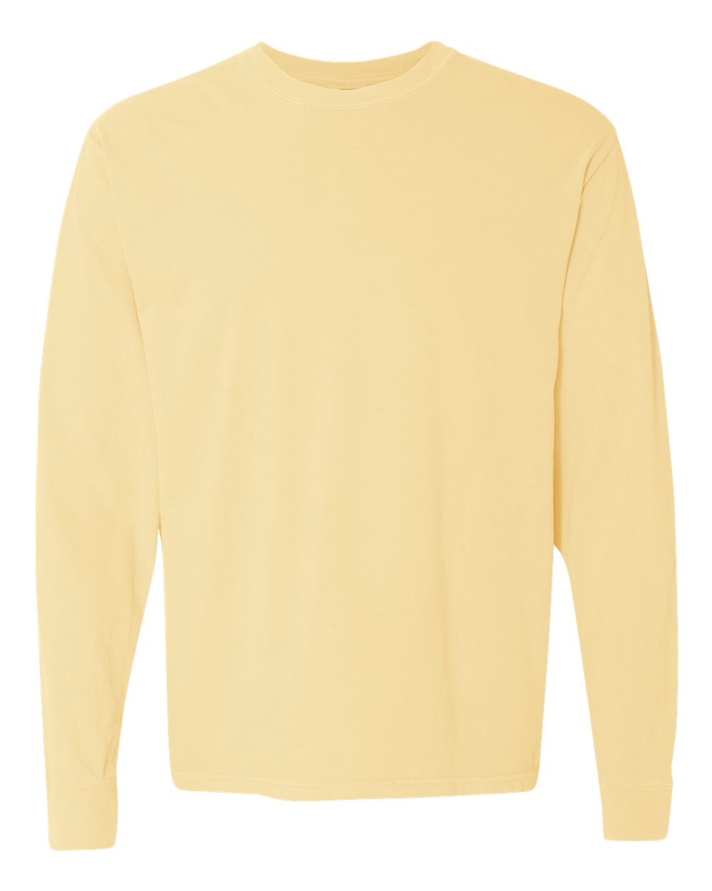 Garment-Dyed Heavyweight Long Sleeve T-Shirt - 6014