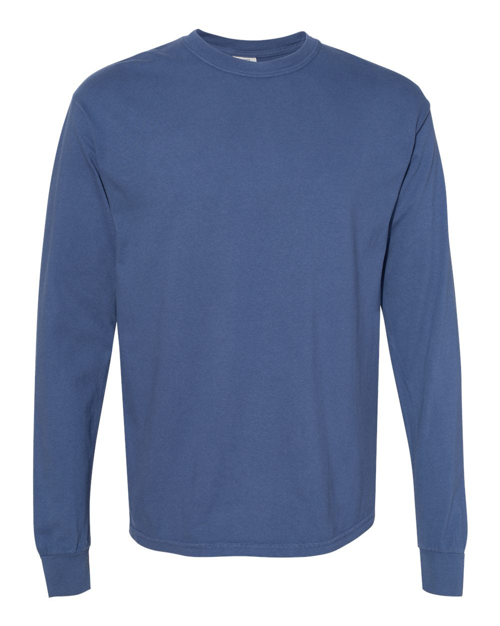 Garment-Dyed Heavyweight Long Sleeve T-Shirt - 6014