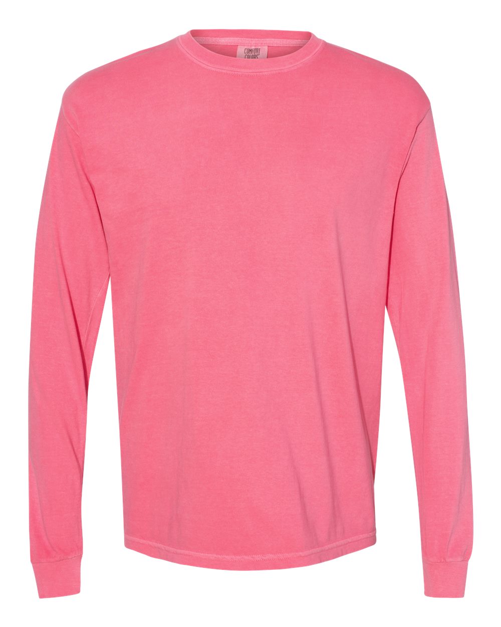 Garment-Dyed Heavyweight Long Sleeve T-Shirt - 6014