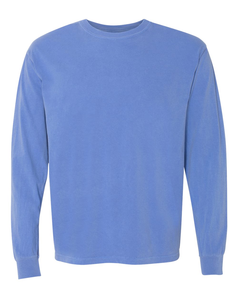 Garment-Dyed Heavyweight Long Sleeve T-Shirt - 6014