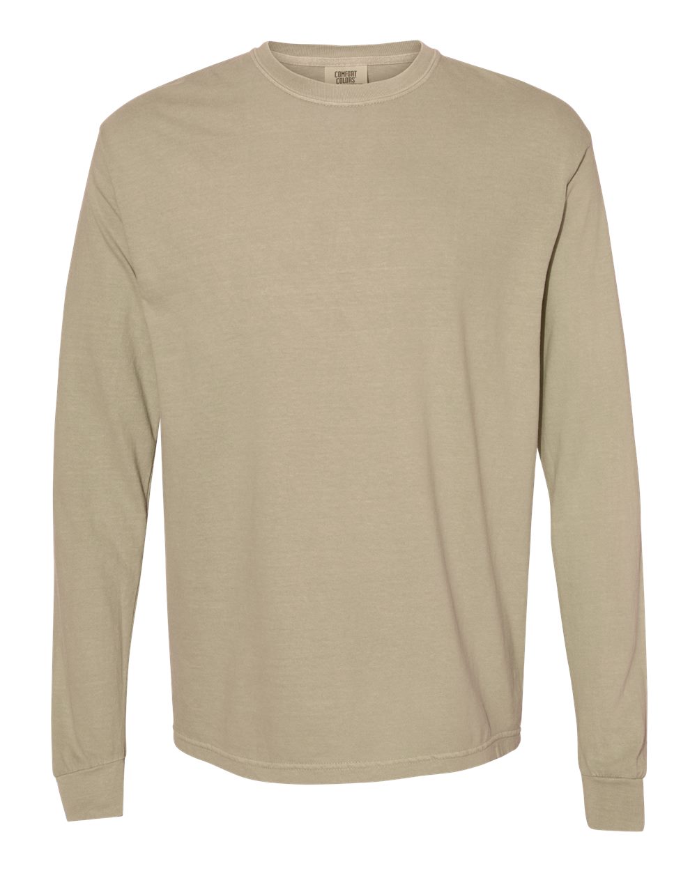 Garment-Dyed Heavyweight Long Sleeve T-Shirt - 6014