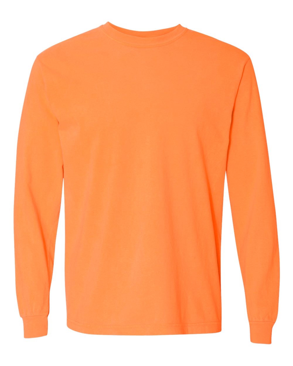 Garment-Dyed Heavyweight Long Sleeve T-Shirt - 6014