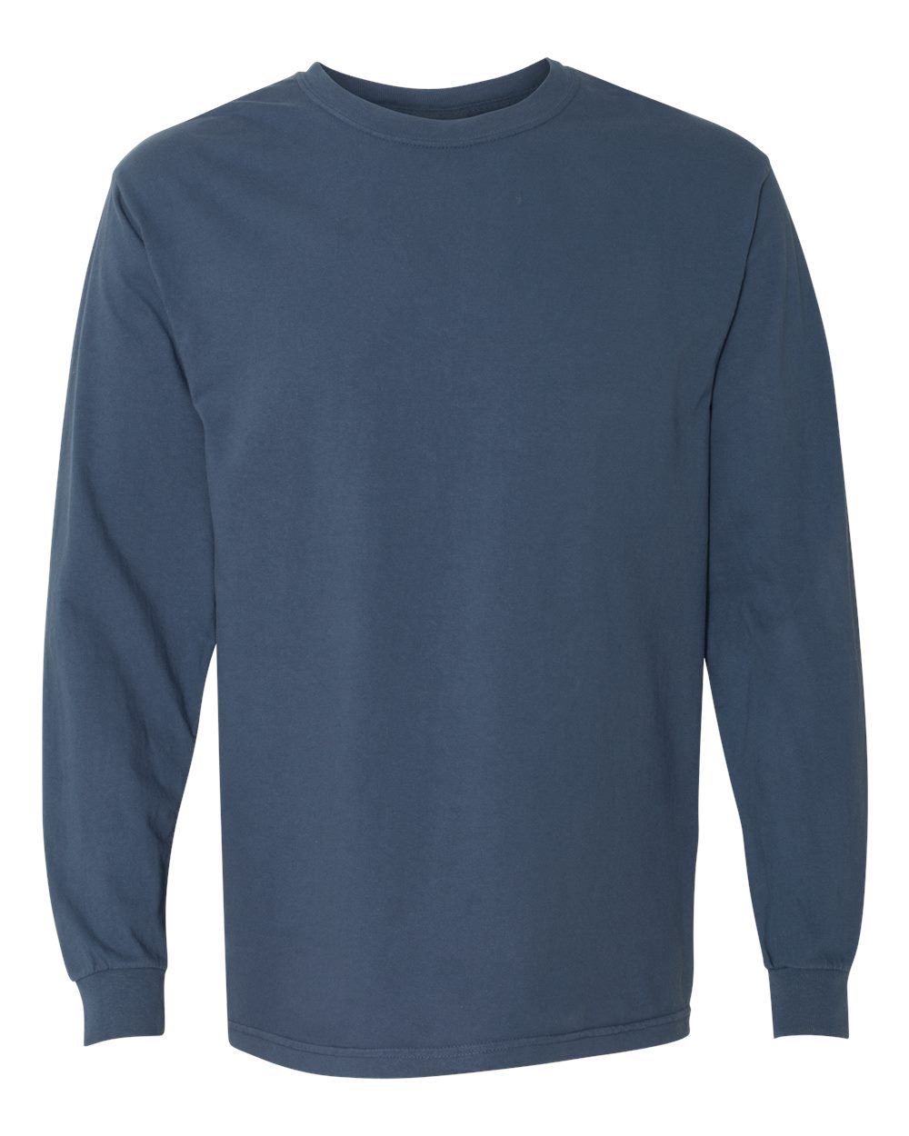 Garment-Dyed Heavyweight Long Sleeve T-Shirt - 6014