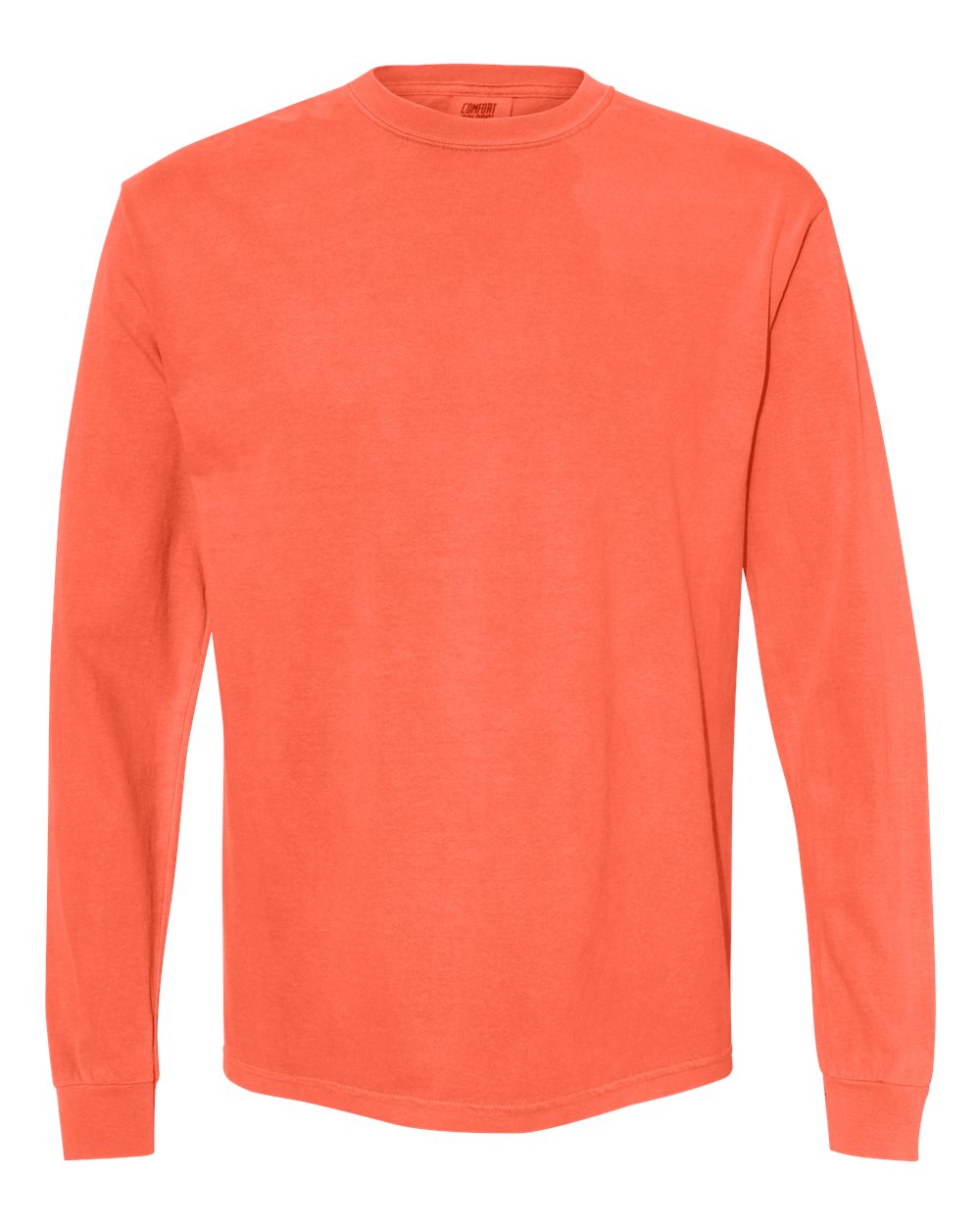 Garment-Dyed Heavyweight Long Sleeve T-Shirt - 6014