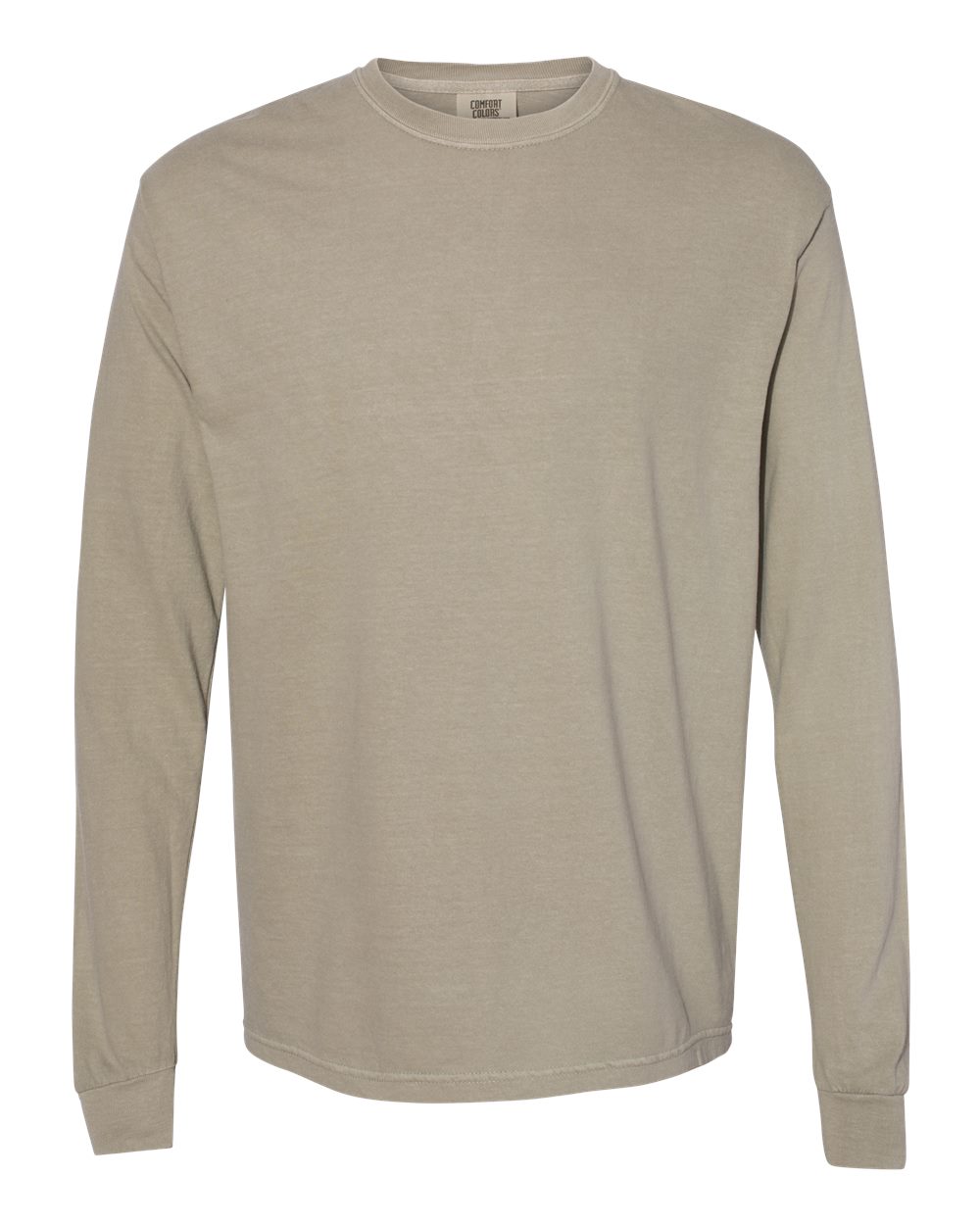 Garment-Dyed Heavyweight Long Sleeve T-Shirt - 6014