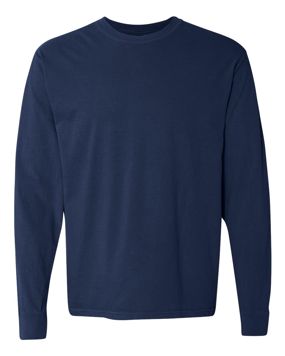 Garment-Dyed Heavyweight Long Sleeve T-Shirt - 6014