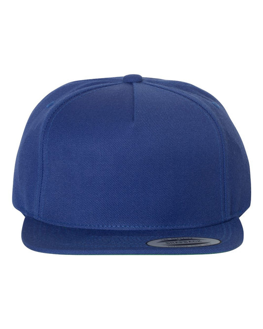 Premium Five-Panel Snapback Cap - 5089M