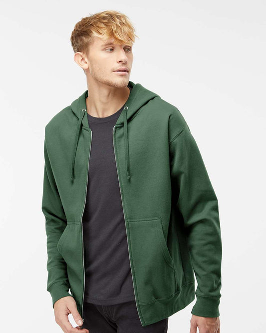 Midweight Full-Zip Hooded Sweatshirt - SS4500Z