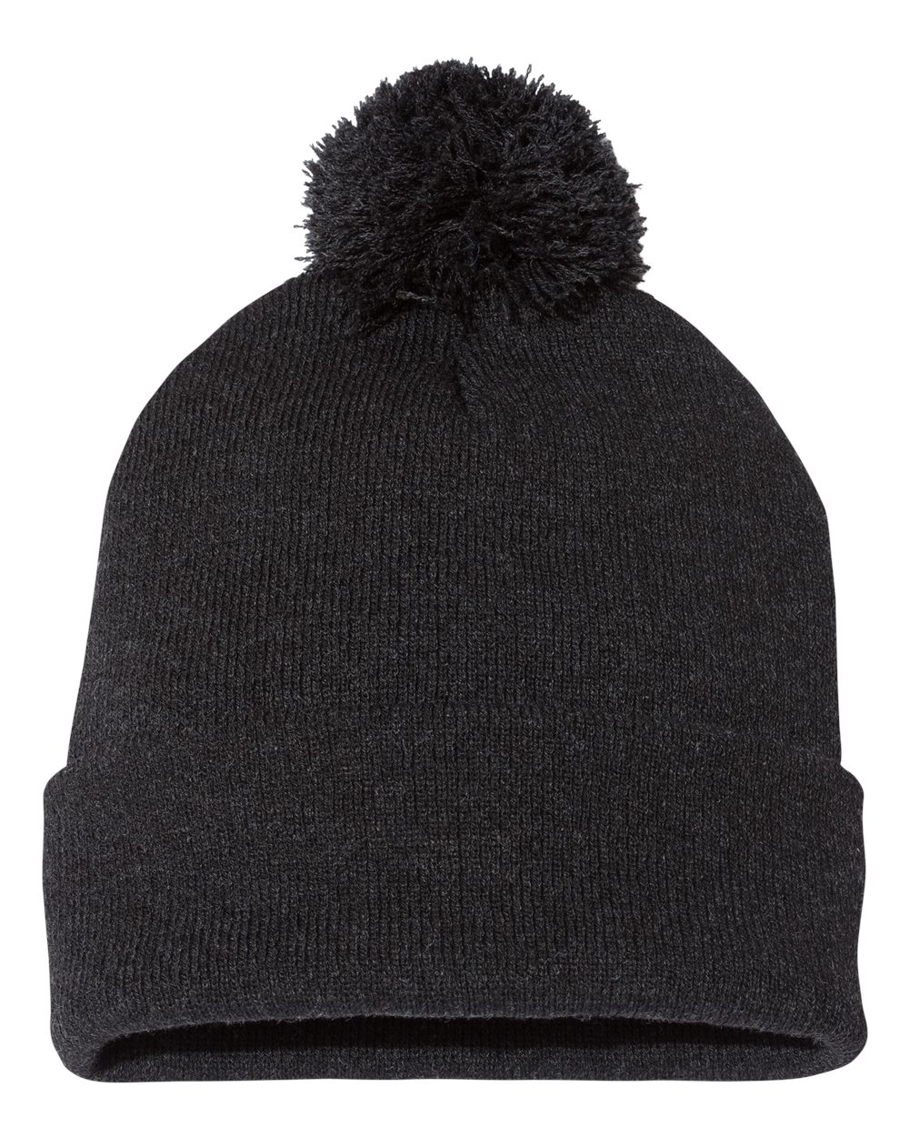 12" Pom-Pom Cuffed Beanie - SP15