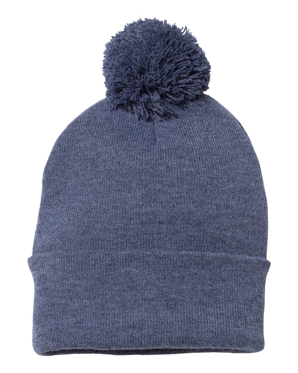 12" Pom-Pom Cuffed Beanie - SP15