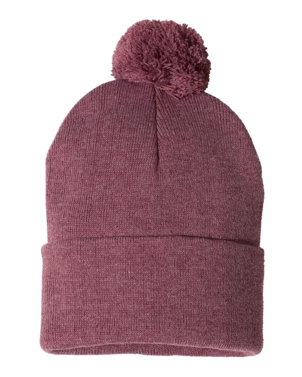 12" Pom-Pom Cuffed Beanie - SP15