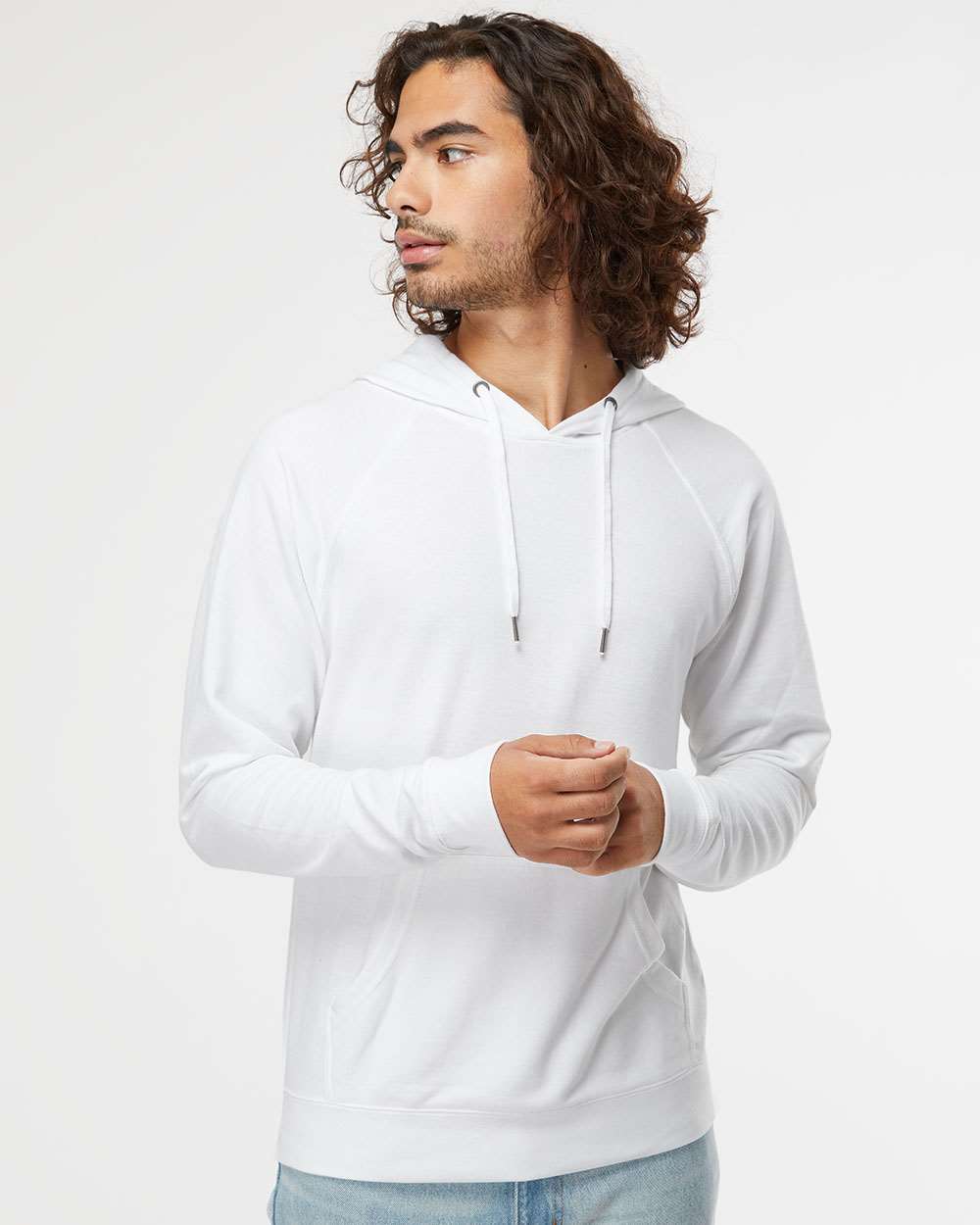 Icon Lightweight Loopback Terry Hooded Sweatshirt - SS1000