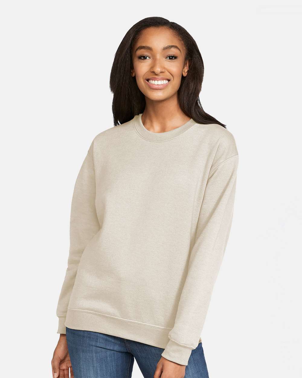 Softstyle® Midweight Crewneck Sweatshirt - SF000 (more colors #1)