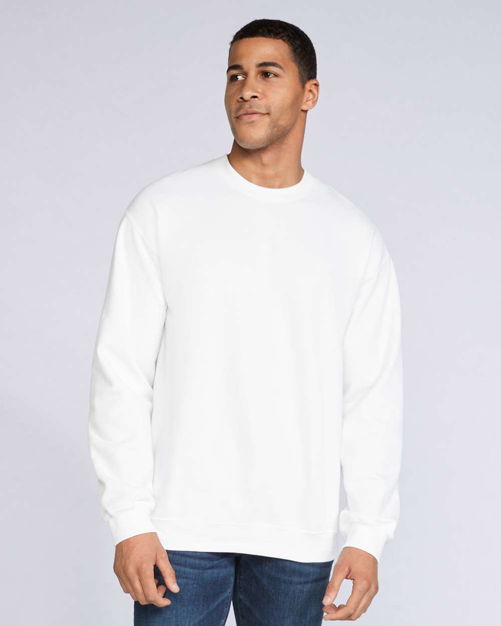 Softstyle® Midweight Crewneck Sweatshirt - SF000 (more colors #1)