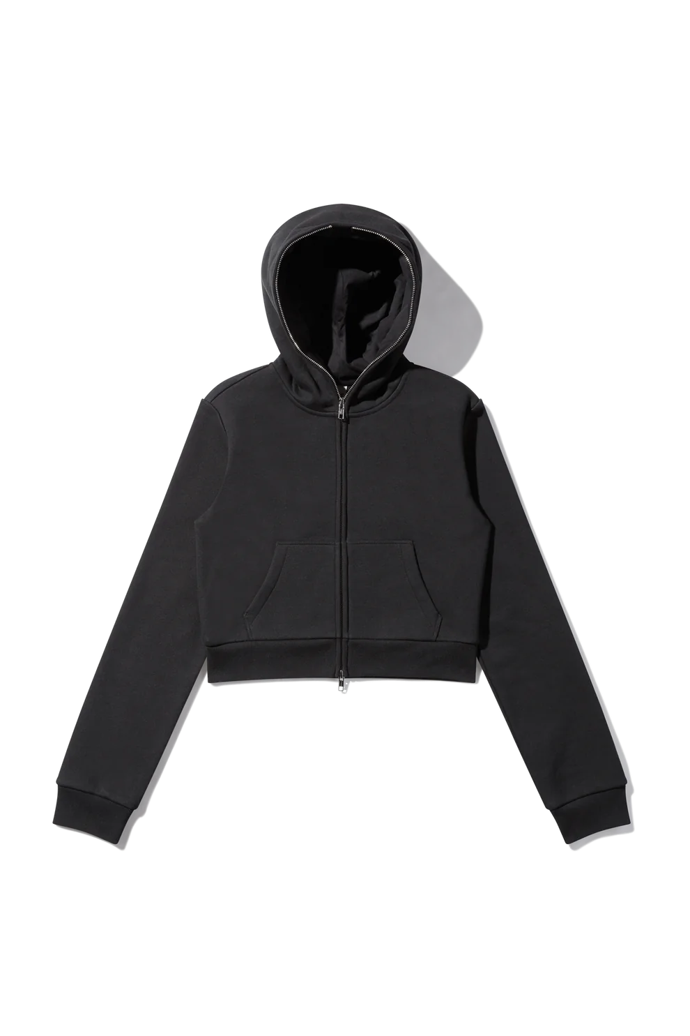Cropped Full Zip Body Bag Hoodie MD955