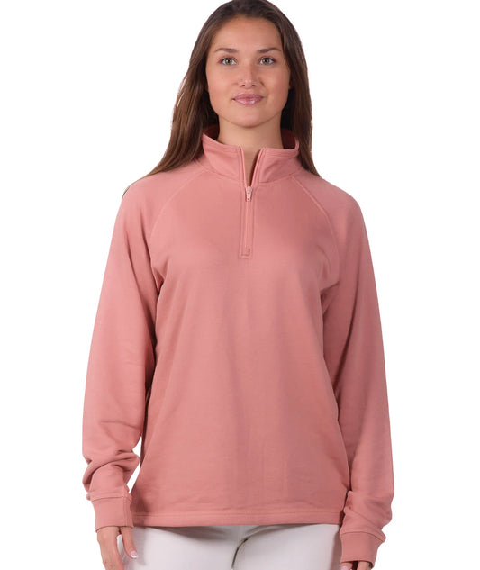 RAGLAN 1/4 ZIP MOCKNECK UFR-3245