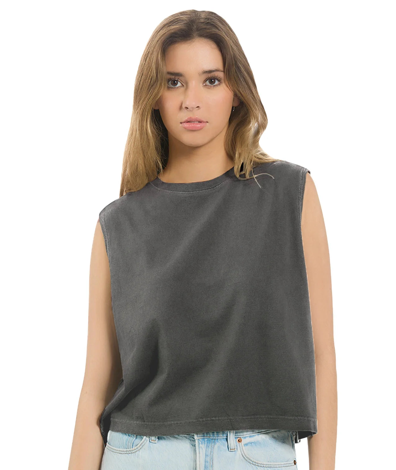 BOXY MUSCLE TEE YJY-5267