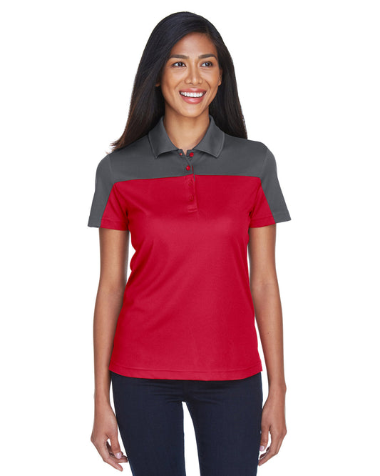 Ladies' Balance Colorblock Performance Piqué Polo - CE101W