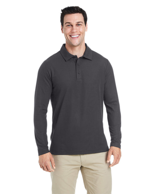 Men's Fusion ChromaSoft™ Long-Sleeve Pique Polo - CE112L