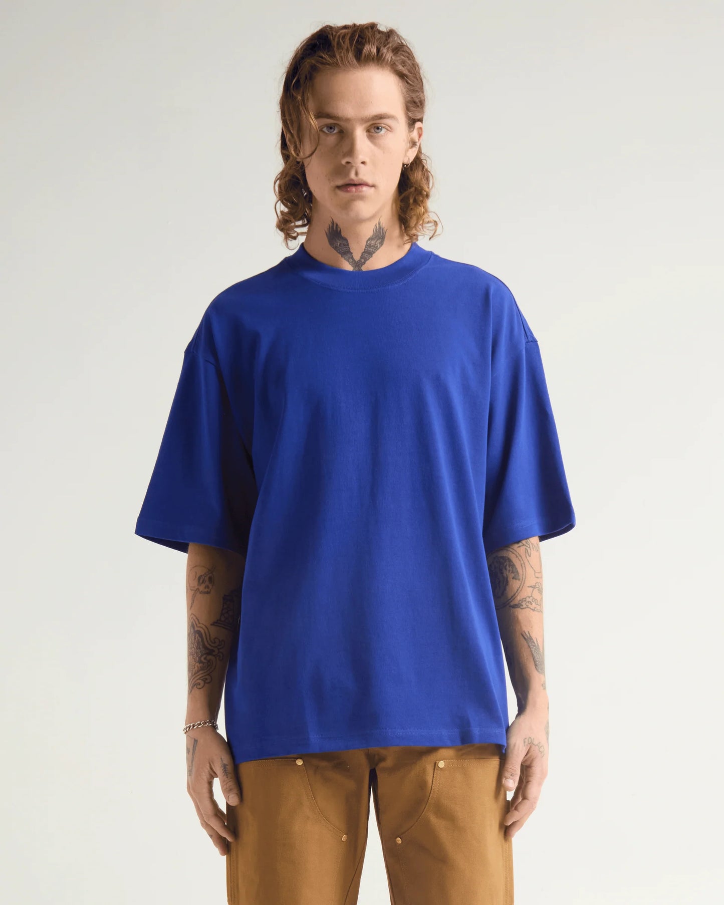 Shaka Wear Men's Garment Dyed Designer T-Shirt - SHGDN